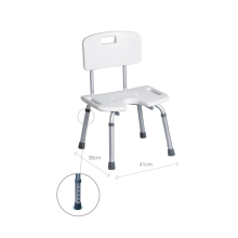 Krzesło prysznicowe z wycięciem U AR-208